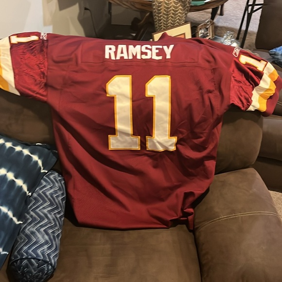 Washington Redskins Patrick Ramsey ReebokOn Filed Jersey Size 54